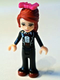 LEGO frnd041 Friends Mia, Black Trousers, Black Formal Jacket with Bow Tie